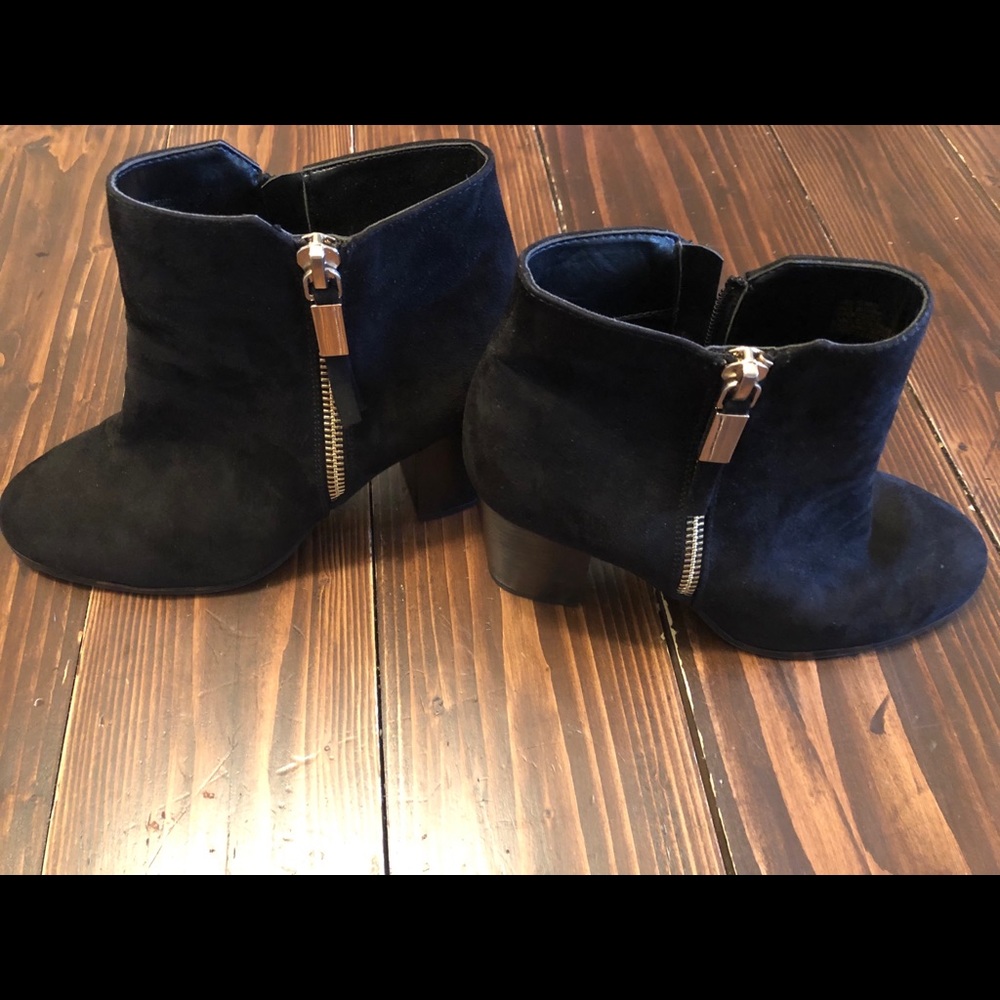 Apt 9 Black Ankle Boots Size 10W